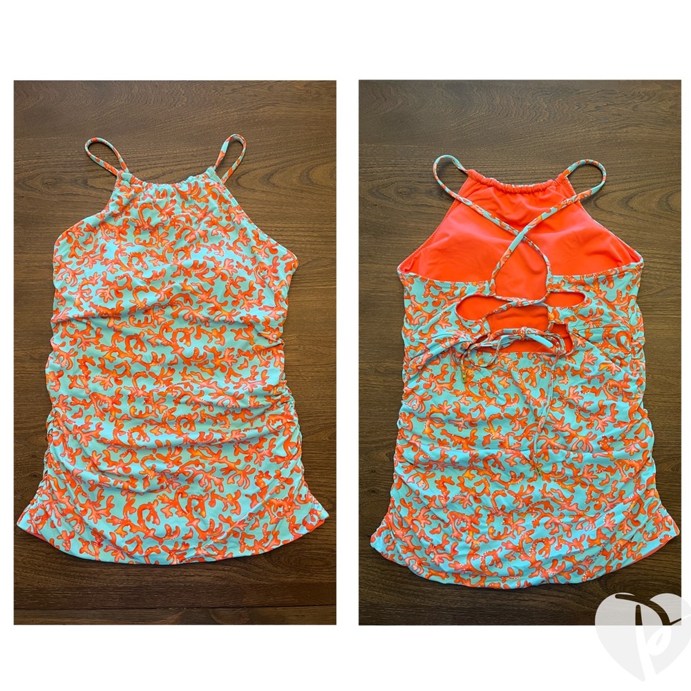 Reversible tankini, NWOT